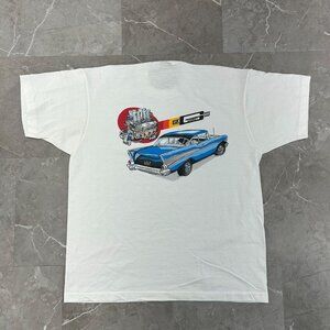 Vintage Mr. Gasket Graphic Tee Mens XL Hot Rod Rat Rod Racing Performance Engine